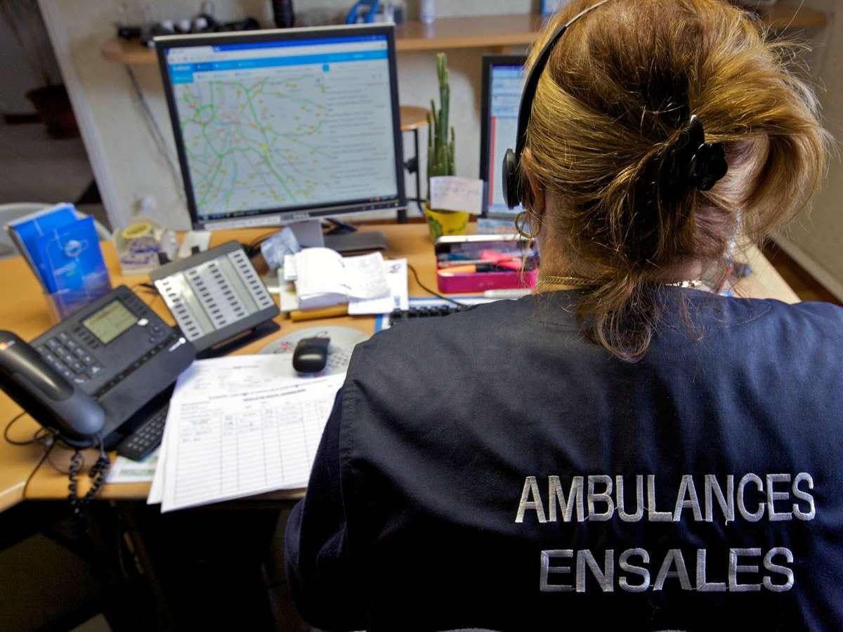 Régulation appel centre ambulancier